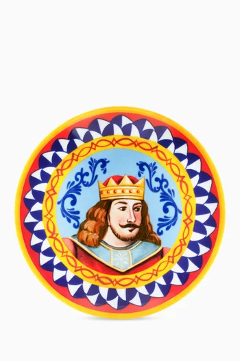 Regina Fruit Plates in Porcelain, Set of 2