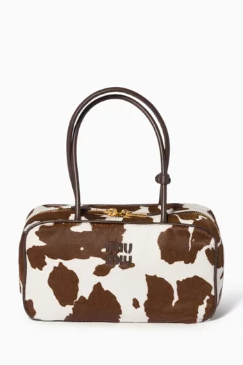Beau Bag in Cow-printed Leather
