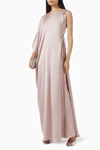 Asymmetrical Maxi Dress