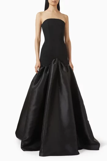 Strapless Trumpet Gown