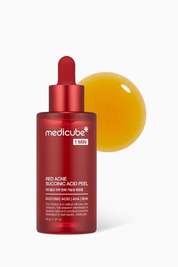 Red Acne Succinic Acid Peel- Wash-off Resurfacing Serum, 40G