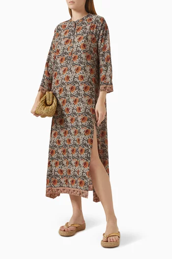 فستان ايزوبيل متوسط الطول