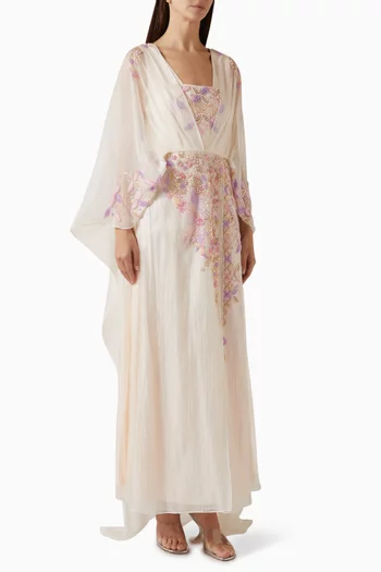 Bead-embellished Kaftan