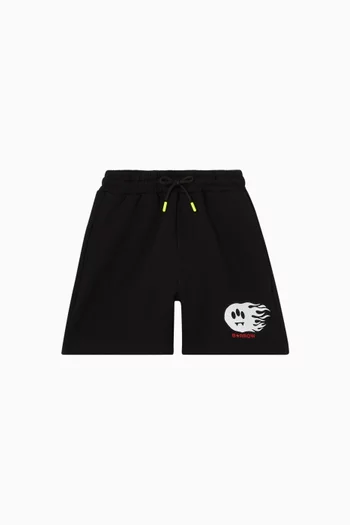 Logo Sweatshorts in Cotton