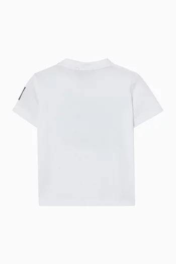 تي شيرت بطبعة سيارة قطن