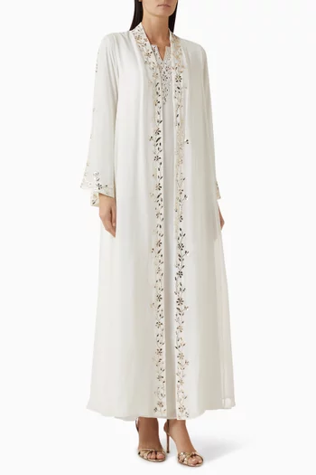 Embroidered Kaftan & Dress Set