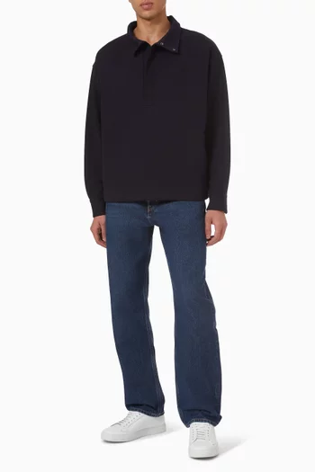 سترة بياقة عالية