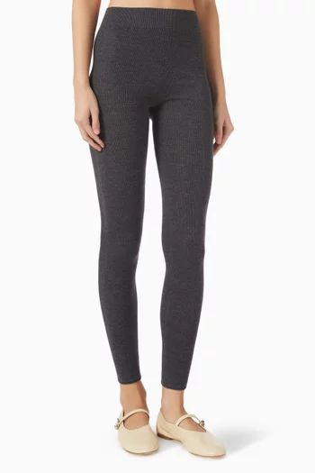 Rib-knit Leggings
