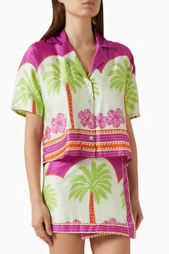 Octavia Cropped Shirt