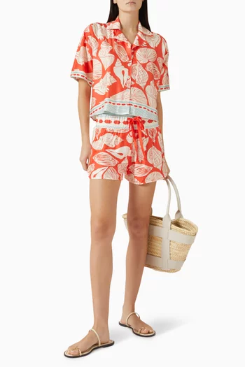 قميص أوكتافيا مزيج فيسكوز