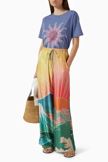 Azalea Printed T-shirt in Cotton