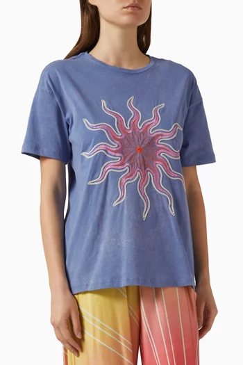 Azalea Printed T-shirt in Cotton