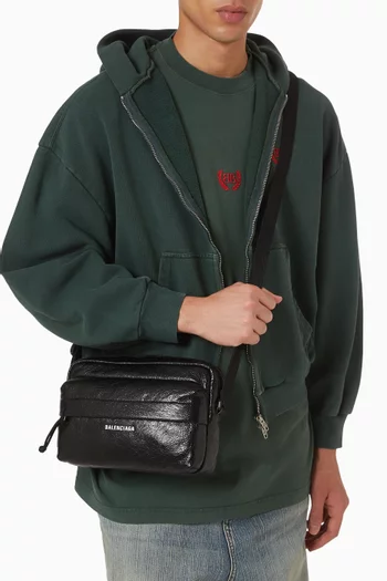 Explorer Camera Bag in Arena Lambskin