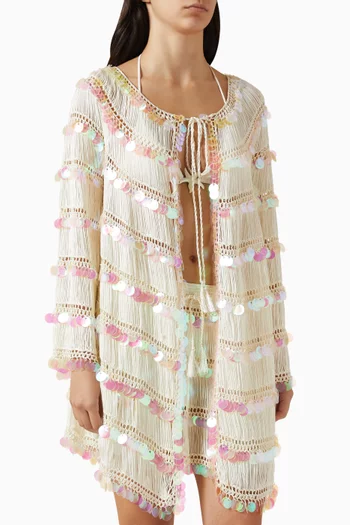 Viola Hand-crocheted Cardigan