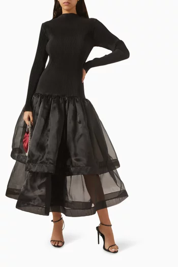 فستان اليسكاندر بطبقات متعددة