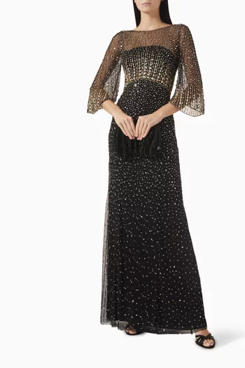 Kiya Sequin-embellished Gown