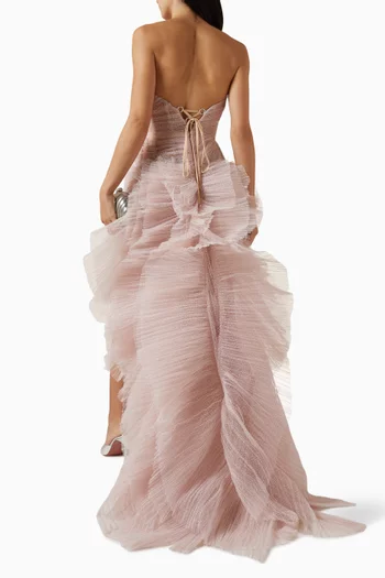 Darclee High-low Gown in Tulle