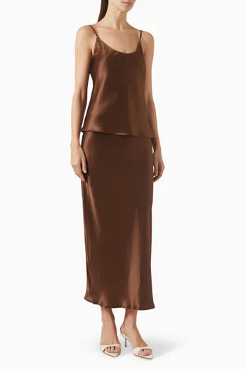 Kelsey Two-piece Set in Silk