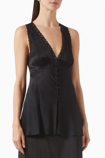 بلوزة آدي حرير