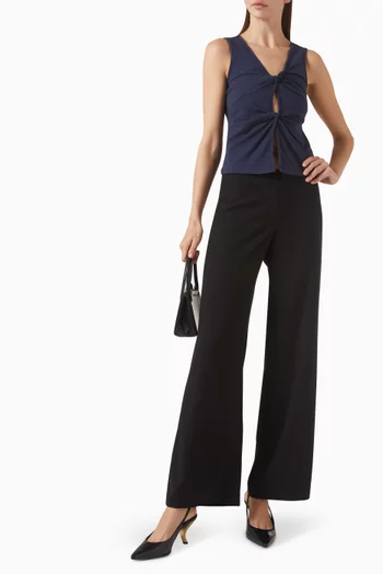 بلوزة تيفي منسوجة