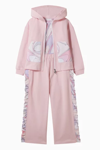 كنزة بغطاء للرأس وسحّاب