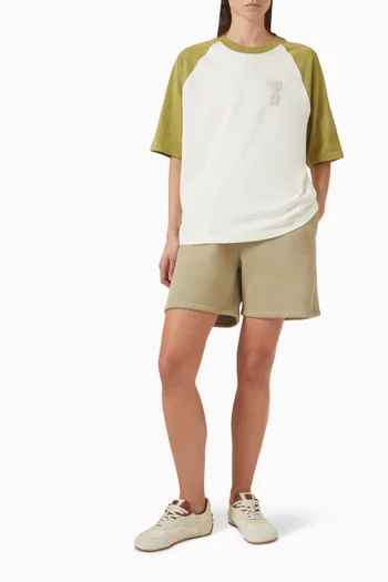 تي شيرت ايه دي سي بقصة مربعة قطن جيرسيه