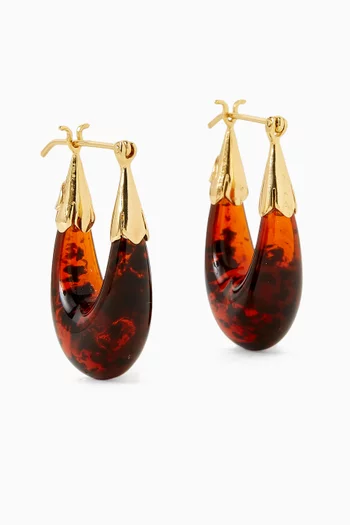Ecume Earrings in Acetate