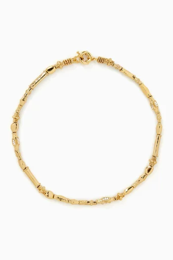 Kali Necklace in Gold-plated Metal