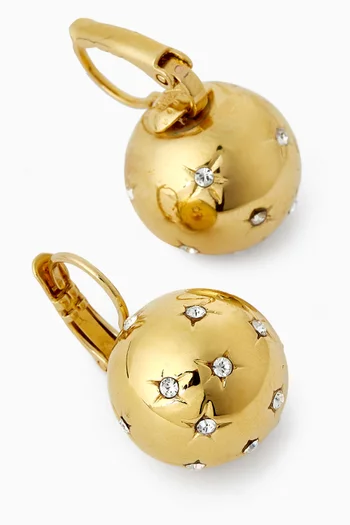 Comete Earrings in Gold-plated Metal
