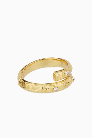 Bambini Liane Ring in Gold-plated Metal