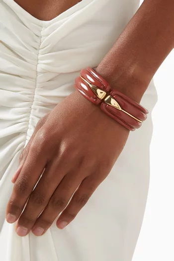 Ecume Bangle in Acetate