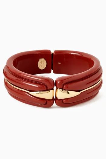 Ecume Bangle in Acetate