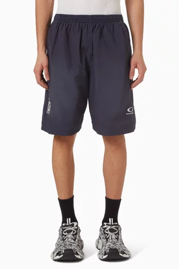 Outerwear Shorts in Techno Cotton Poplin