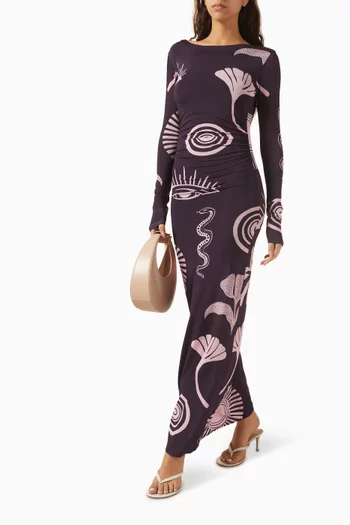 Malaga Open-back Dress