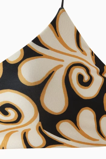 قطعة بيكيني علوية إيسلا بنقشة