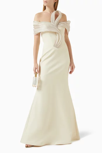 Off-shoulder Gown