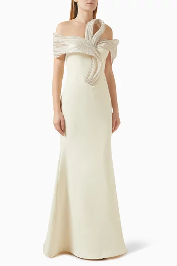 Off-shoulder Gown