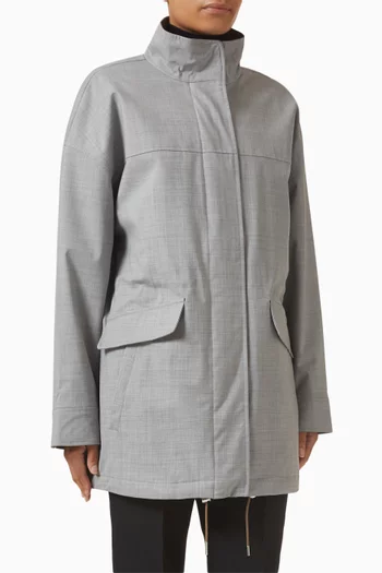 جاكيت بتصميم مبطّن صوف