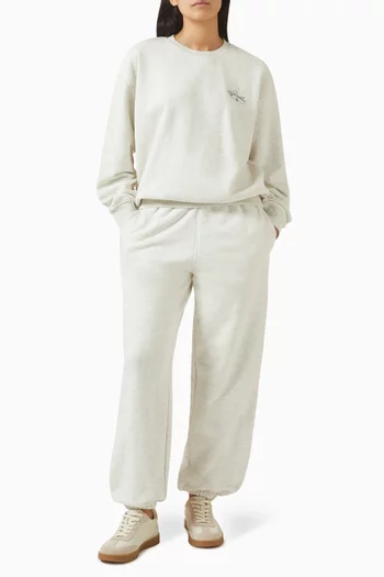 Melange Sweatpants in Terry