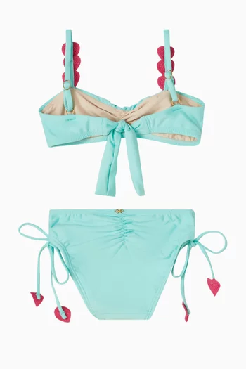 طقم بيكيني بقلوب 