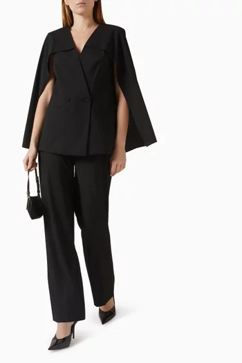 بنطال بقصة ساق واسعة