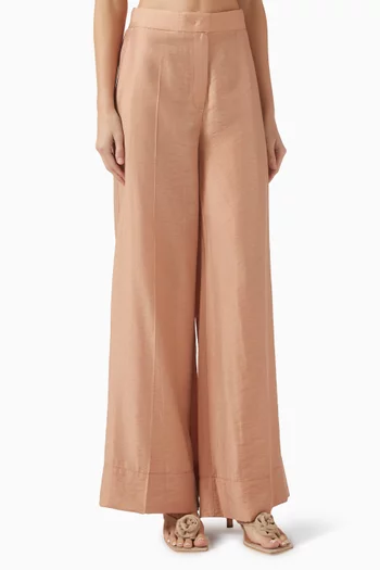 Wide-leg Pants