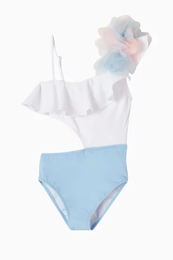 لباس سباحة قطعة واحدة سكاي بفتحات