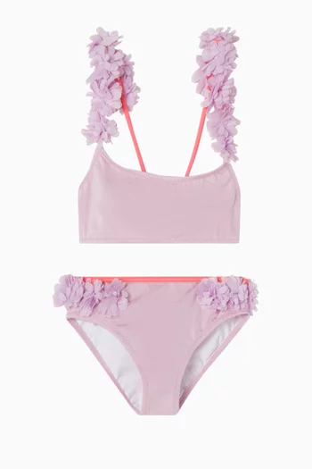 Malric Floral Petals Two-piece Bikini