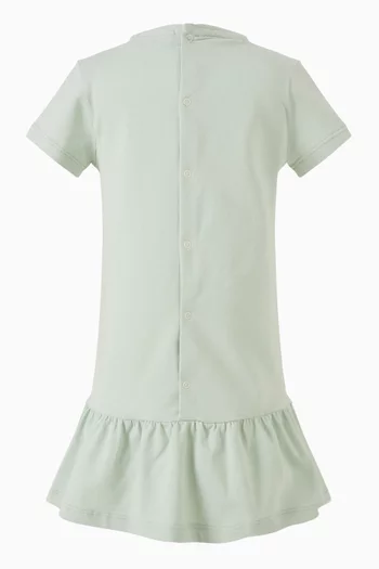 فستان بطبعة حقيبة كروس قطن