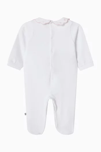 Bag-print Sleepsuit in Pima Cotton