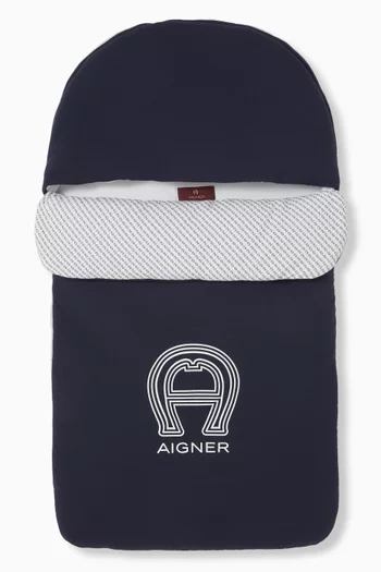 كيس نوم للرضع بشعار الماركة قطن بيما