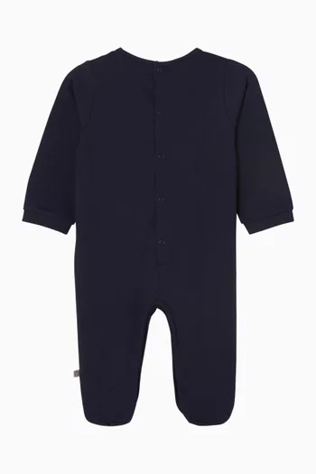 Metallic Logo Pyjama in Cotton