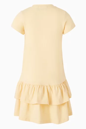 Bag-print Dress in Cotton