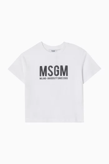 Logo T-shirt in Cotton